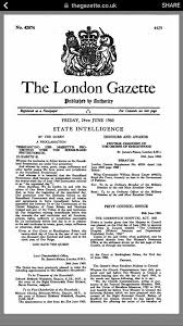 London Gazette